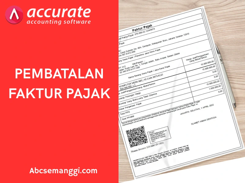 PEMBATALAN FAKTUR PAJAK