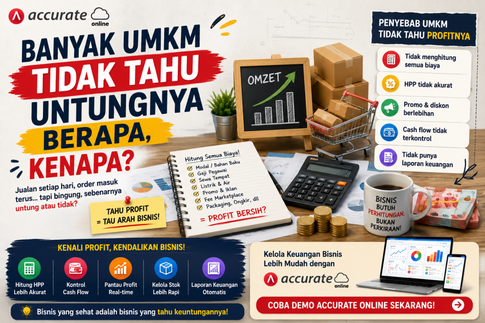 banyak umkm gak tahu untungnya berapa, kenapa