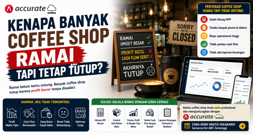 kenapa banyak coffee shop ramai tapi tutup