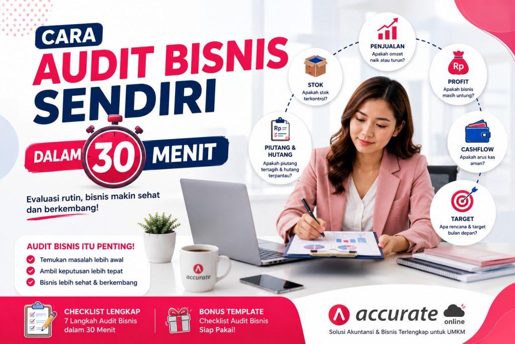 Cara Audit Bisnis Sendiri dalam 30 Menit, Owner Wajib Tahu!